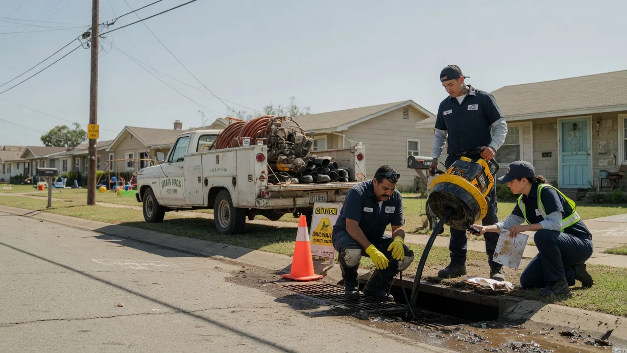 Drain Cleaning in Albion, OK near me
